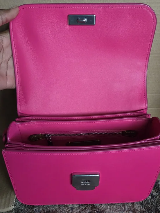 Coach Rogue Top Handle Tea Rose In DRAGONFRUIT - Overseas Exclusive - Picture 10 of 16